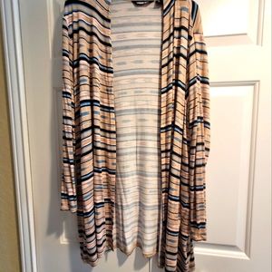 Land End Tunic length Cardigan Jacket XL